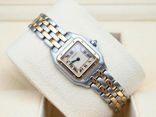 Cartier Panthere Ref. 166921 Year 2000s (Box), Handtassen en Accessoires, Horloges | Dames, Goud, Zo goed als nieuw, Goud, Overige merken