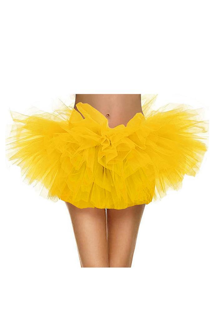 Korte Tutu Geel Tule Rokje L XL XXL Gele Petticoat Rok Dames, Kleding | Dames, Carnavalskleding en Feestkleding, Nieuw, Ophalen of Verzenden