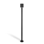 Tuinverlichting Modern Issy Tuinlamp Zwart Large, Verzenden, Minder dan 50 watt, Staande lamp, Nieuw