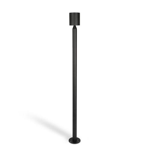 Tuinverlichting Modern Issy Tuinlamp Zwart Large, Tuin en Terras, Buitenverlichting, Minder dan 50 watt, Nieuw, Aluminium, Staande lamp
