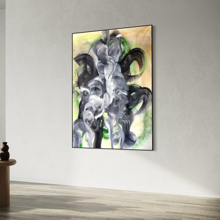 Timo Wedell - Yin und Yang - XXL - Abstract, Antiek en Kunst, Kunst | Schilderijen | Modern