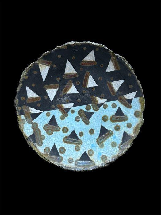 Emilio Alberti - Tafelmiddenstuk - Ceramica Raku - Model, Antiek en Kunst, Antiek | Glaswerk en Kristal