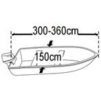 Dekzeil boot universeel 300-360cm, Watersport en Boten, Nieuw, Overige typen, Verzenden