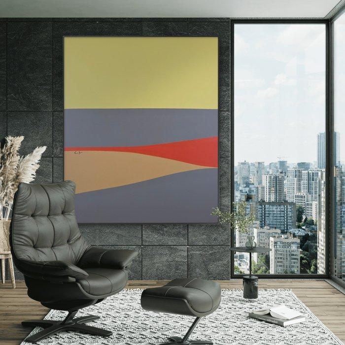 Enzo Affaticati. (1998) E.A - Warm Horizon. XXL, Antiek en Kunst, Kunst | Designobjecten