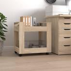 vidaXL Bureaukastje 60x45x60 cm bewerkt hout sonama, Verzenden, Nieuw