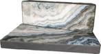 NIEUW - Palletkussens marmerprint 80 x 120 cm, Nieuw, Verzenden