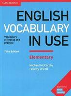 English Vocabulary in Use Elementary Book with Answers.by, Felicity O'Dell Michael McCarthy, Zo goed als nieuw, Verzenden