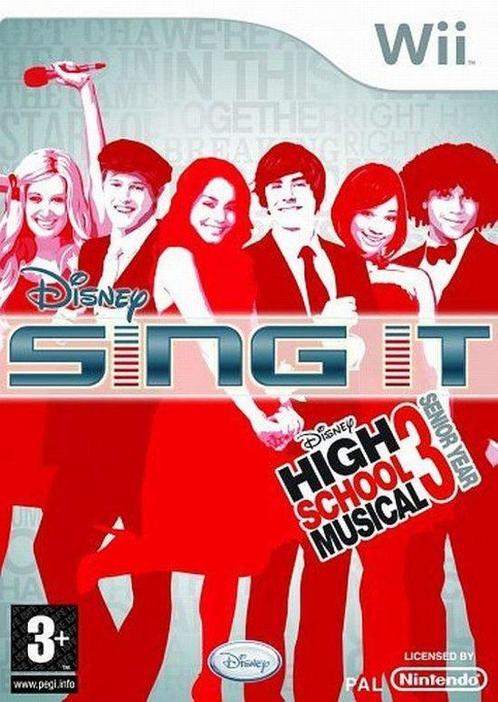 Disney Sing It High School Musical 3 Senior Year (Nintendo, Games en Spelcomputers, Spelcomputers | Nintendo Wii, Ophalen of Verzenden