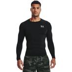 Under Armour HG Armour Comp LS-BLK - Maat XL, Zwart, Under Armour, Ophalen of Verzenden, Maat 56/58 (XL)