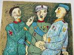 Enrico Baj (1924-2003) - Du soldat, Antiek en Kunst