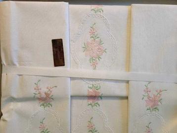 Parure de drap de lit pour matrimoniale, linge de maison,