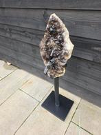 XXL Cluster + 360° Base Smokey Quartz - Hoogte: 93.5 cm -, Verzamelen