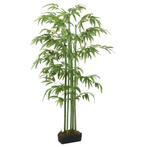 vidaXL Bambou artificiel 864 feuilles 180 cm vert, Verzenden