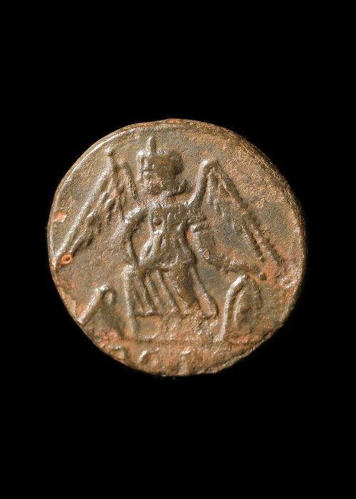 Oud-Romeins Brons Constantijn I Oprichting van, Antiek en Kunst, Antiek | Overige Antiek