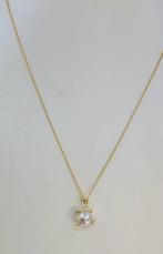 Ketting met hanger - 18 karaat Geel goud Parel - Gouden, Handtassen en Accessoires