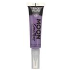 Moon Creations Face Paint with Brush Applicator Purple 15ml, Hobby en Vrije tijd, Verzenden, Nieuw