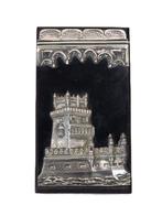 Lisboa Torre de Belém - Schrijftafel - .833 zilver, Antiek en Kunst, Antiek | Zilver en Goud