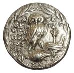 Attica, Athene Tetradrachm ca. 165-142 BC, Postzegels en Munten