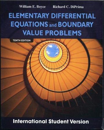 Elementary Differential Equations and Boundary Value, Verzenden, William E. Boyce