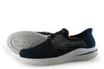 Skechers Instappers in maat 44 Blauw | 5% korting, Kleding | Heren, Schoenen, Overige typen, Zo goed als nieuw, Skechers, Verzenden