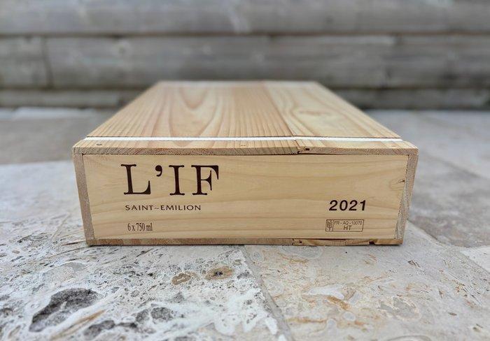 2021 LIF - Saint-Émilion - 6 Flessen (0.75 liter), Verzamelen, Wijnen