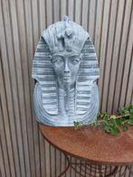 Beeld, sculpture of an Egyption pharaoh concrete color - 70, Antiek en Kunst