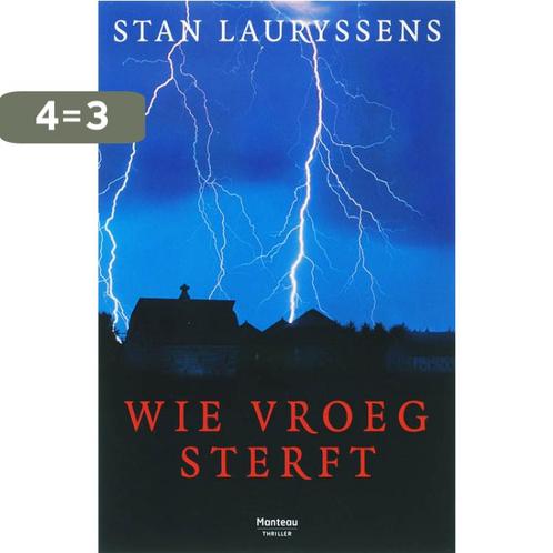 Wie vroeg sterft / De Antwerpse moordbrigade / 7, Boeken, Thrillers, Gelezen, Verzenden