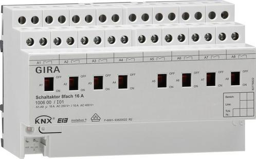 Gira KNX-schakelactuator-bussysteem DIN-rail - 100600, Doe-het-zelf en Bouw, Elektriciteit en Kabels, Verzenden