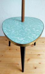 Table dappoint - Bois, Formica, métal - étagère à plantes, Antiek en Kunst