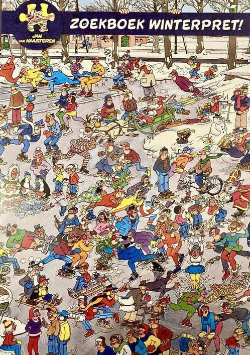 Jan van Haasteren Boek - Winter Zoekboek 2020 Winterpret, Boeken, Overige Boeken, Gelezen, Verzenden