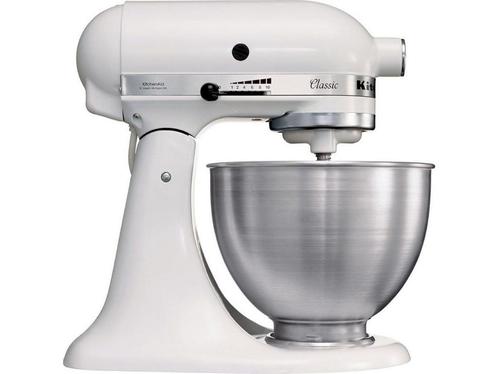 KitchenAid Classic 5K45SSEWH - Keukenmachine - 10 snelheden, Huis en Inrichting, Woonaccessoires | Overige, Nieuw, Verzenden