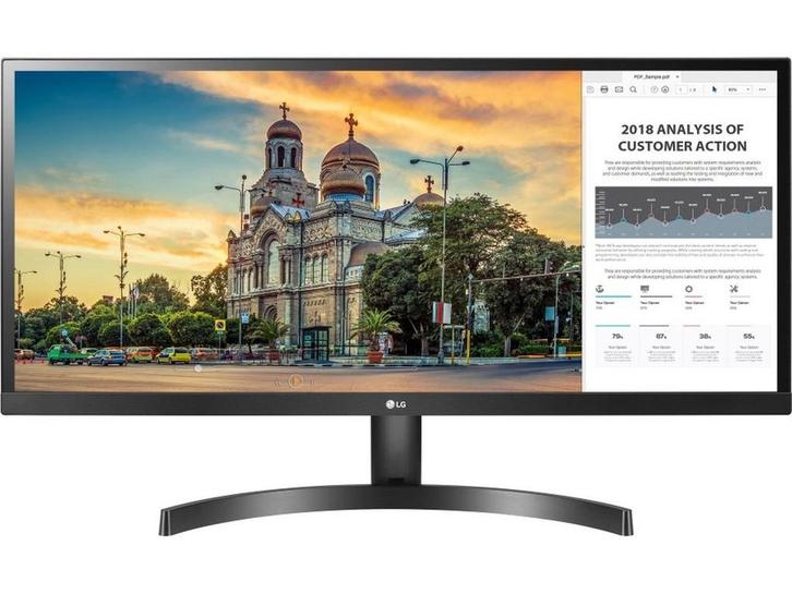 LG 34WL500 - UltraWide Monitor - 34 Inch 2560 x 1080 IPS -, Huis en Inrichting, Woonaccessoires | Overige, Zo goed als nieuw, Verzenden