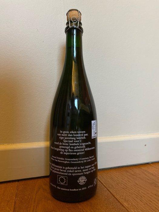 3 Fonteinen & De Cam - Millennium Geuze - 75cl, Verzamelen, Wijnen