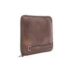 Testoni Bologna Brown TAMPONATO Calf Clutch Bag / Document, Bijoux, Sacs & Beauté, Sacs | Sacs Femme