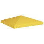 vidaXL Prieeldak 270 g/m² 3x3 m geel, Tuin en Terras, Partytenten, Verzenden, Nieuw