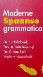 Moderne Spaanse grammatica theorieboek 9789001106508, Hallebeek, Verzenden