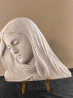 Hoofd - Madonna con velo - Carrara marmer