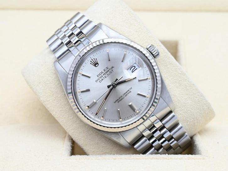 Rolex Datejust Ref. 16014 Year 1984 (Box), Bijoux, Sacs & Beauté, Montres | Hommes, Enlèvement ou Envoi