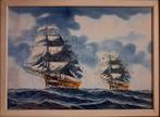 Longanesi (XX) - Velieri in battaglia, Antiek en Kunst