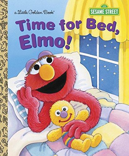 Time for Bed, Elmo (Sesame Street) (Little Golden Book),, Livres, Livres Autre, Envoi