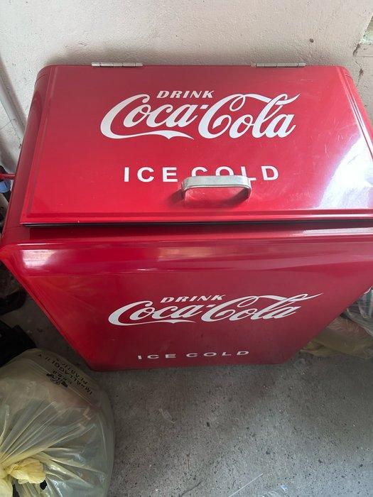 Koelkast - Metaal - Coca-Cola ijskast, Antiek en Kunst, Antiek | Wandborden en Tegels