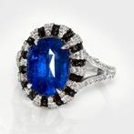 Zonder Minimumprijs - Ring - 14 karaat Witgoud, IGI 5.61 ct, Handtassen en Accessoires, Ringen, Nieuw