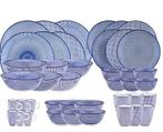 2dekans | Bjorn Servies Pattern Blue 42 delig, Huis en Inrichting, Ophalen of Verzenden, Nieuw