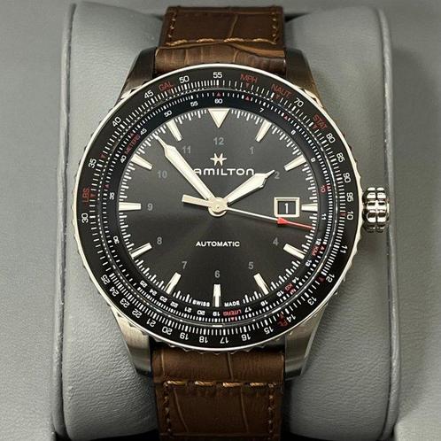 Hamilton - Khaki Aviation Converter Auto - H76615530 - Heren, Handtassen en Accessoires, Horloges | Heren