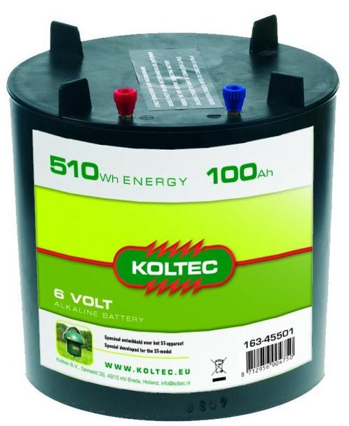 Koltec Batterij 6 Volt - 510Wh 100Ah, Dieren en Toebehoren, Stalling en Weidegang