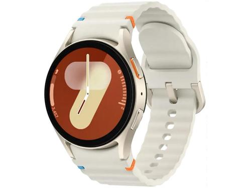 Samsung Galaxy Watch7, 40mm, Bluetooth + LTE, Beige (Wit), Handtassen en Accessoires, Smartwatches, Zo goed als nieuw, Verzenden