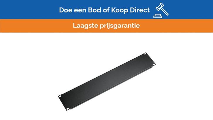 Bieden: Promeda 19 inch rack cover plate - 49412-000-55, Watersport en Boten, Navigatiemiddelen en Scheepselektronica, Ophalen of Verzenden