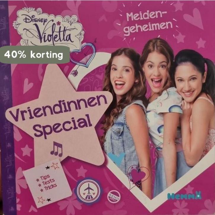Vriendinnen special; meidengeheimen / Disney Violetta, Boeken, Overige Boeken, Gelezen, Verzenden