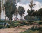 Adriaen Van Everdingen (1832-1912), Attrib.to - A summer, Antiquités & Art