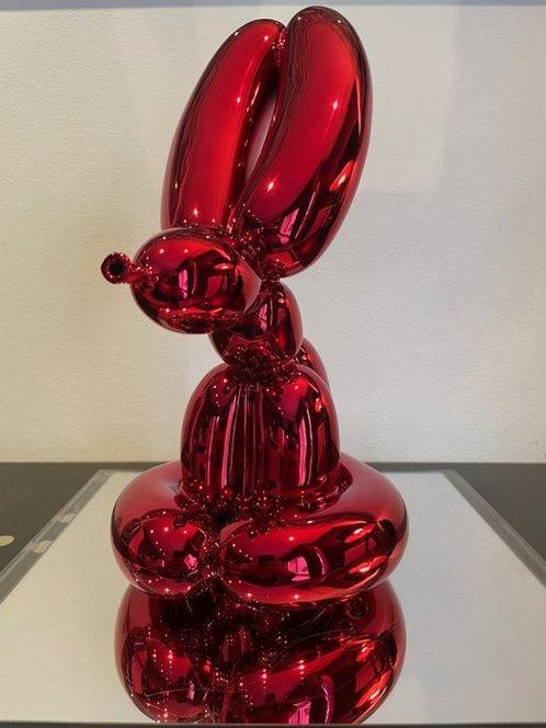 Jeff Koons (1955) - Balloon Red Rabbit, Antiek en Kunst, Kunst | Schilderijen | Modern
